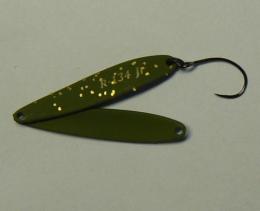 R-134Jr マット緑茶ゴールドラメ